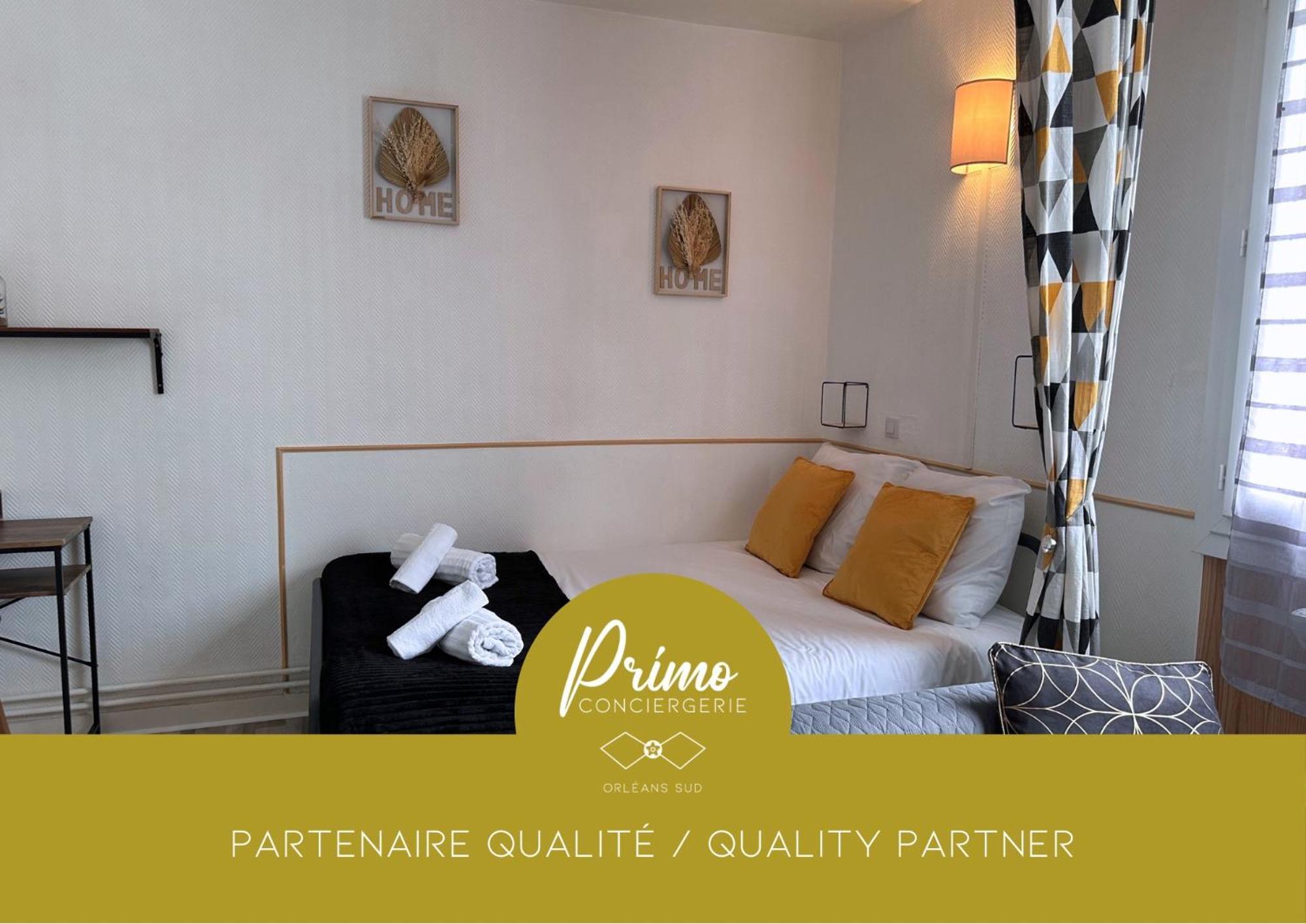 Orleans Centre Proche Gare - Appartement Fonctionnel Residence Calme Parking Prive Gratuit - Le Central Elegance Esterno foto